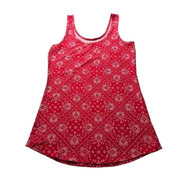 No Boundaries bandana print tank top L11/13 Jrs - Picture 1 of 2